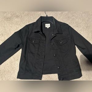 Basic denim wax jean women’s jean jacket